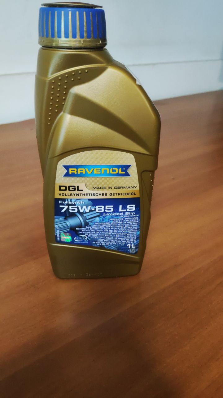 1221107-001 Масло Ravenol DGL Limited Slip 75W85 1л RAVENOL — фото 1